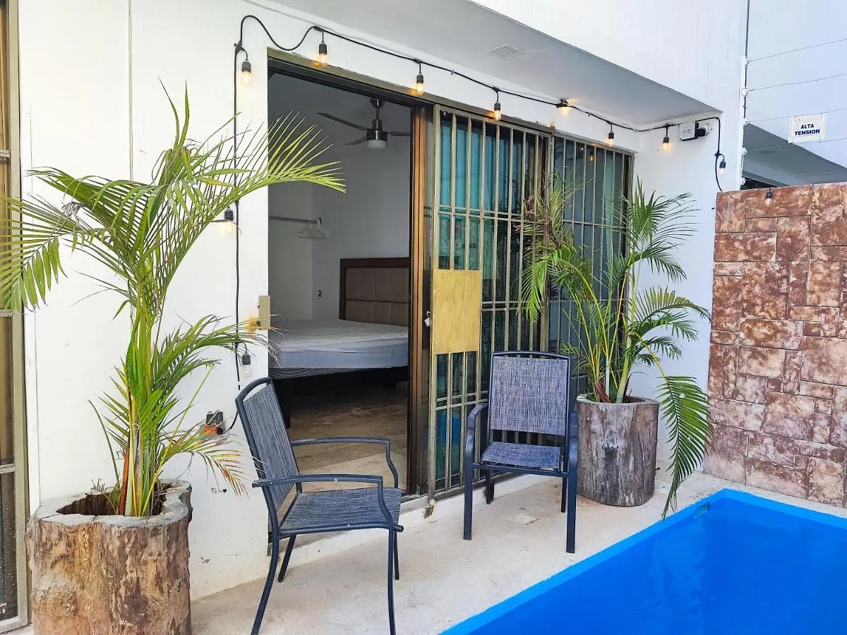 칸쿤 Recamara 5 Tulum 아파트